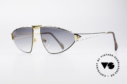 St. Moritz 402 Jupiter 90er Luxus Brille, in Kleinstserie produziert (Modelle mit Seriennummer), Passend für Herren und Damen