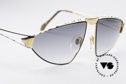 St. Moritz 402 Jupiter 90er Luxus Brille, ungetragen (wie alle unsere seltenen St. Moritz Brillen), Passend für Herren und Damen