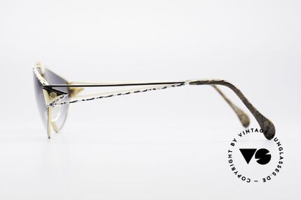 St. Moritz 402 Jupiter 90er Luxus Brille, KEINE Retrosonnenbrille, sondern 100% vintage Original, Passend für Herren und Damen