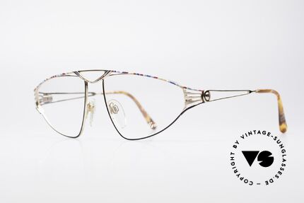 St. Moritz 4410 Luxus Designer Brille, in Kleinstserie produziert (Modelle mit Seriennummer), Passend für Damen