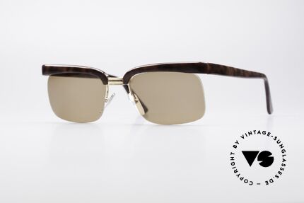 Essel ARC 85 Echt 60er Sonnenbrille, antike ESSEL Nylor-Sonnenbrille aus den 60er Jahren, Passend für Herren