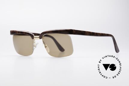 Essel ARC 85 Echt 60er Sonnenbrille, kostbares Gold-Doublé (Metall mit echtem Goldanteil), Passend für Herren