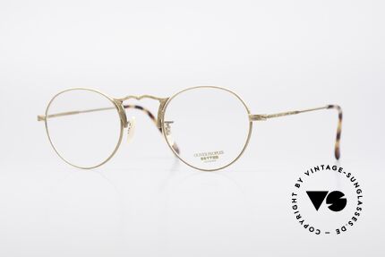 Oliver Peoples OP7G Feine Vintage Brillenfassung, vintage Oliver Peoples Brillenfassung der frühen 90er, Passend für Herren und Damen
