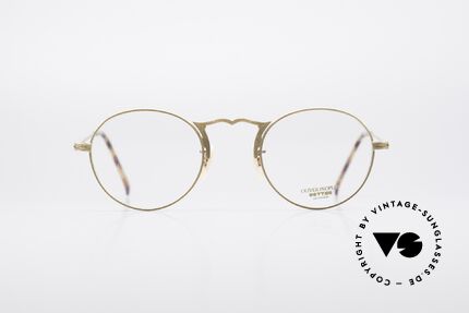 Oliver Peoples OP7G Feine Vintage Brillenfassung, 1986 gegründet & vom Esprit Los Angeles beeinflusst, Passend für Herren und Damen