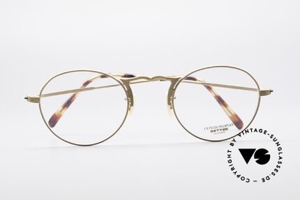Oliver Peoples OP7G Feine Vintage Brillenfassung, KEINE Retromode, sondern ein 25 Jahre altes Original, Passend für Herren und Damen