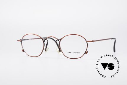 IDC 101 True Vintage No Retro Brille, interessante vintage IDC Designerbrille, France, Passend für Herren und Damen