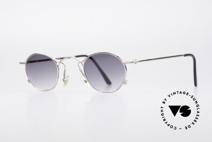 IDC 101 Echt Vintage No Retro Brille, zeitloses Unisex-Modell in SEHR KLEINER Größe, Passend für Herren und Damen