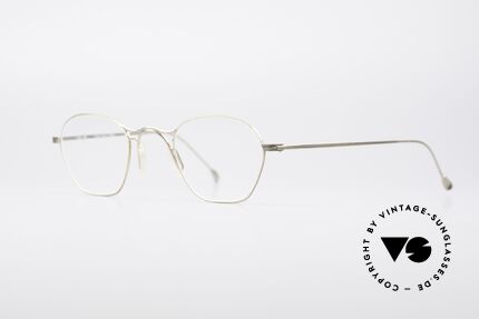 IDC 309 True Vintage No Retro Brille, zeitloses Unisex-Mod. in klassischem Metall-Ton, Passend für Herren und Damen