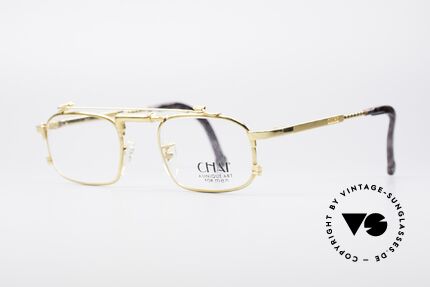 Chai No4 Square Vergoldete Wasserhahn Brille, gilt daher unter Optikern als "Wasserhahn-Brille", Passend für Herren und Damen