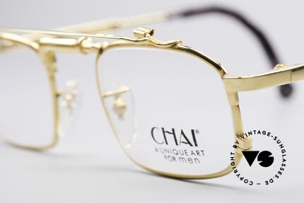 Chai No4 Square Vergoldete Wasserhahn Brille, vintage 'Industrial Design' wäre jedoch passender, Passend für Herren und Damen
