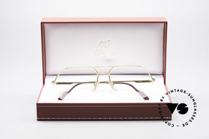 Cartier Orsay Halbrand Luxus Herrenbrille, KEINE Retrobrillen-Mode; Original von ca. 1993!, Passend für Herren