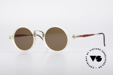 Matsuda 2818 Runde 90er Luxus Brille, 90er Jahre vintage Designer-Sonnenbrille von MATSUDA, Passend für Herren und Damen