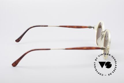 Matsuda 2818 Runde 90er Luxus Brille, Größe: small, Passend für Herren und Damen