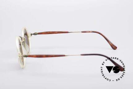 Matsuda 2818 Runde 90er Luxus Brille, Größe: small, Passend für Herren und Damen