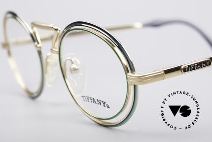 Tiffany T17 Vintage Juwelier Brille, großartige Kombination aus Eleganz, Stil und Qualität, Passend für Damen