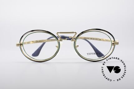 Tiffany T17 Vintage Juwelier Brille, KEINE RETRO-Brille; ein circa 25 Jahre alter Hingucker!, Passend für Damen