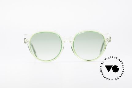 Emmanuelle Khanh 70er Panto Sonnenbrille, ein großartiges Damen-Modell aus den frühen 1970ern, Passend für Damen