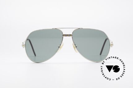 Cartier Vendome Santos - M Rare Luxus Palladium Edition, wurde 1983 veröffentlicht & dann bis 1997 produziert, Passend für Herren