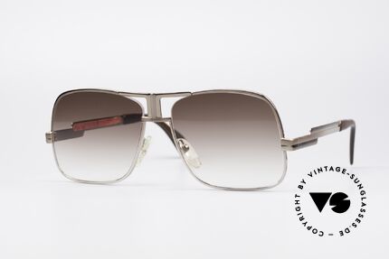 Cazal 701 Ultra Seltene 70er Sonnenbrille, extrem seltene Cazal Sonnenbrille der späten 1970er, Passend für Herren