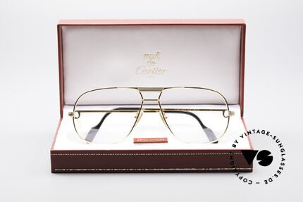 Cartier Tank Rose - L Limitierte Luxus Brille, ungetragen mit OVP (selten in diesem Zustand zu finden), Passend für Herren