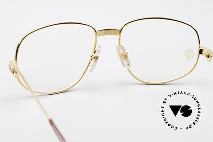 Cartier Romance LC - S Luxus Designer Brille Vergoldet, 22kt vergoldete Fassung (wie alle alten CARTIER Brillen), Passend für Herren und Damen