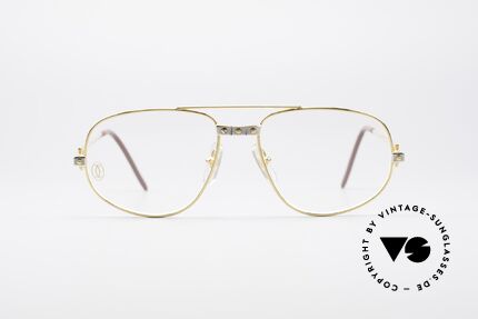 Cartier Romance Santos - S Luxus Fassung Von 1986, wurde 1986 veröffentlicht und dann bis 1997 produziert, Passend für Herren und Damen