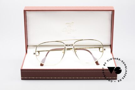 Cartier Romance Santos - S Luxus Fassung Von 1986, ungetragen mit OVP (selten in diesem Zustand zu finden), Passend für Herren und Damen