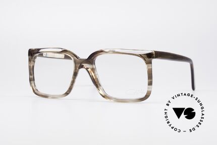 Cazal 604 70er Brille Erste Serie, extrem seltene CAZAL Fassung aus den späten 1970ern, Passend für Herren
