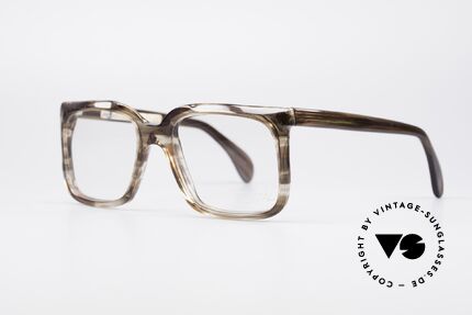 Cazal 604 70er Brille Erste Serie, CAZAL begann in den 80ern "W.Germany" aufzudrucken, Passend für Herren