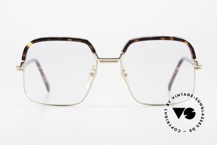 Cazal 704 70er Kombibrille Erste Serie, extrem seltene CAZAL Fassung aus den späten 1970ern, Passend für Herren