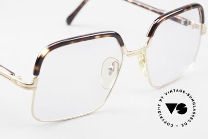 Cazal 704 70er Kombibrille Erste Serie, Kombi-Brille (Metallfassung mit Kunststoff-Oberrand), Passend für Herren