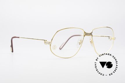Cartier Panthere G.M. - L 80er Luxus Vintage Brille, KEINE RETRObrille; ein 30 Jahre altes vintage ORIGINAL, Passend für Herren