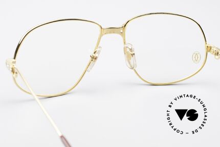 Cartier Panthere G.M. - L 80er Luxus Vintage Brille, ungetragen mit OVP (selten in diesem Zustand zu finden), Passend für Herren