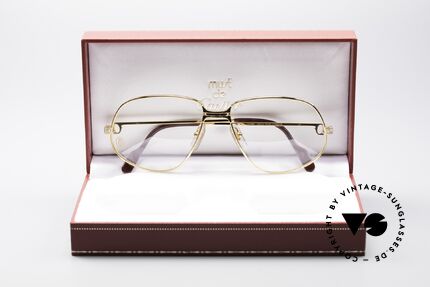 Cartier Panthere G.M. - L 80er Luxus Vintage Brille, Größe: large, Passend für Herren