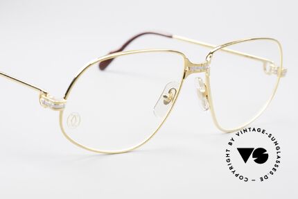 Cartier Panthere G.M. - L 1980er Luxus Brillenfassung, 22kt vergoldete Fassung (wie alle alten Cartier Brillen), Passend für Herren Cartier Panthere G.M. - L 1980er Luxus Brillenfassung, 22kt vergoldete Fassung (wie alle alten Cartier Brillen), Passend für Herren