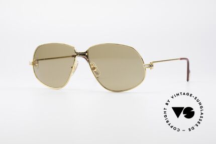 Cartier Panthere G.M. - L Rare Luxus Sonnenbrille, Cartier Panthère = der berühmte Panther von CARTIER, Passend für Herren