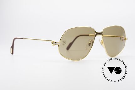 Cartier Panthere G.M. - L Rare Luxus Sonnenbrille, wurde 1988 veröffentlicht und dann bis 1997 produziert, Passend für Herren