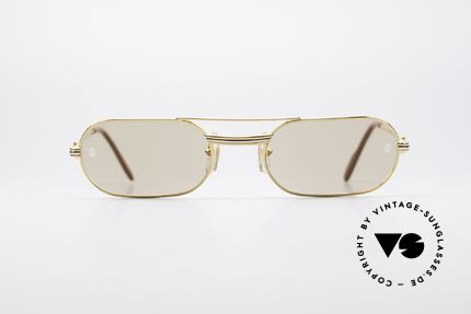 Cartier MUST LC - M Elton John Sonnenbrille, hier mit Louis Cartier Dekor in M Größe 55°20, 140, Passend für Herren
