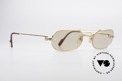 Cartier MUST LC - M Elton John Sonnenbrille, getragen von Elton John (Video "I'm still standing"), Passend für Herren