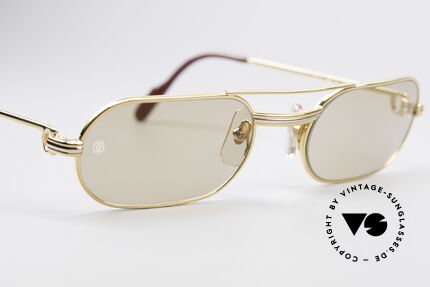 Cartier MUST LC - M Elton John Sonnenbrille, 22kt vergoldet (wie alle alten Cartier Luxus-Brillen), Passend für Herren