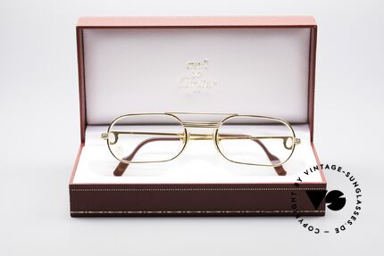 Cartier MUST LC - M Elton John Vintage Brille, KEIN RETRO; ein 35 Jahre altes vintage ORIGINAL!, Passend für Herren