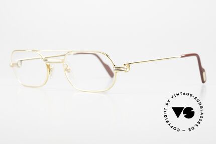 Cartier MUST LC - S Elton John Luxus Fassung, getragen von Elton John (Video "I'm still standing"), Passend für Herren und Damen