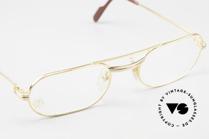 Cartier MUST LC - S Elton John Luxus Fassung, ungetragen mit OVP (in diesem Zustand sehr selten), Passend für Herren und Damen