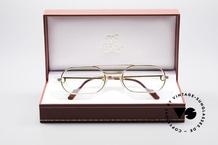 Cartier MUST LC - S Elton John Luxus Fassung, Größe: medium, Passend für Herren und Damen