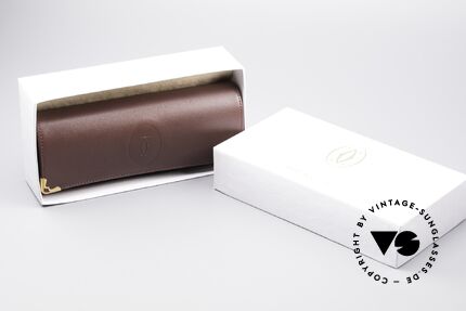 Cartier_ Leather Case True vintage Cartier, passend für sämtliche Cartier Metall-Fassungen, Passend für Herren und Damen