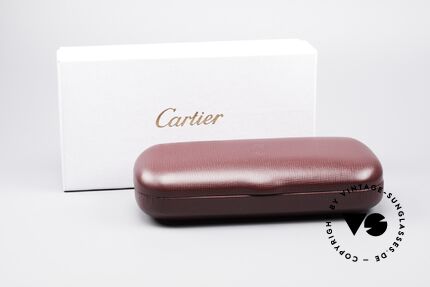 Cartier_ Hard Case True vintage Cartier, orig. Cartier Etui für die vintage Sonnenbrillen, Passend für Herren und Damen