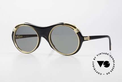 Cartier Diabolo Luxus Promi Sonnenbrille 90er, Luxus-Sonnenbrille aus der Cartier "Composite-Serie", Passend für Herren und Damen