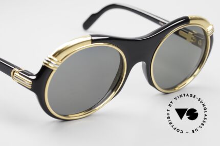 Cartier Diabolo Luxus Promi Sonnenbrille 90er, LADY GAGA trug/trägt die CARTIER Diabolo sehr häufig, Passend für Herren und Damen