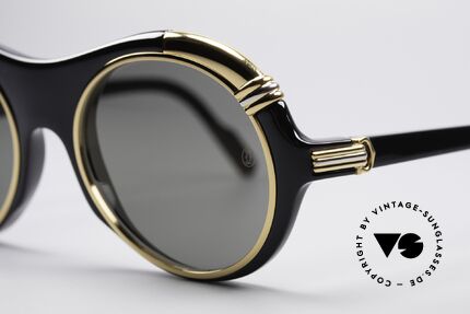 Cartier Diabolo Luxus Promi Sonnenbrille 90er, Größe: medium, Passend für Herren und Damen