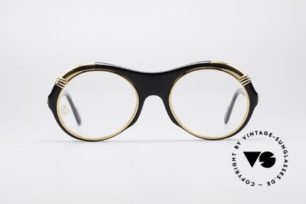 Cartier Diabolo Luxus Promi Brille, Luxus-Brillenfassung aus der Cartier 'Composite-Serie', Passend für Herren und Damen